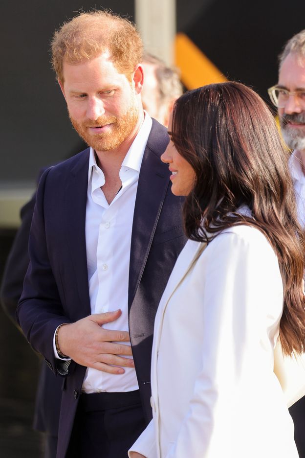 Książę Harry I Szykowna Meghan Markle W Garniturze Od Valentino Szykują Się Do Otwarcia Invictus 