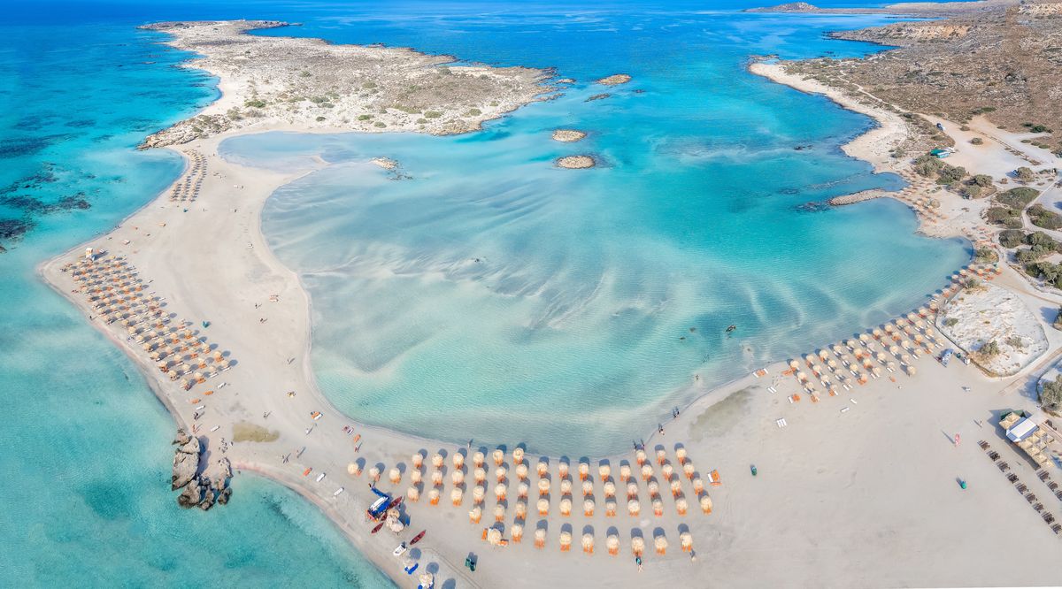 Elafonissi to jedna z najpiękniejszych plaż na Krecie