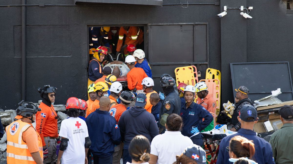 PAP/EPA / ORLANDO BARRIA / tragedia na Dominikanie