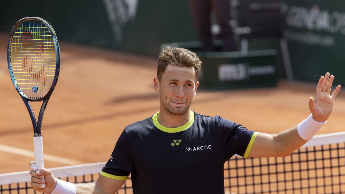 PAP/EPA / SALVATORE DI NOLFI  / Na zdjęciu: Casper Ruud