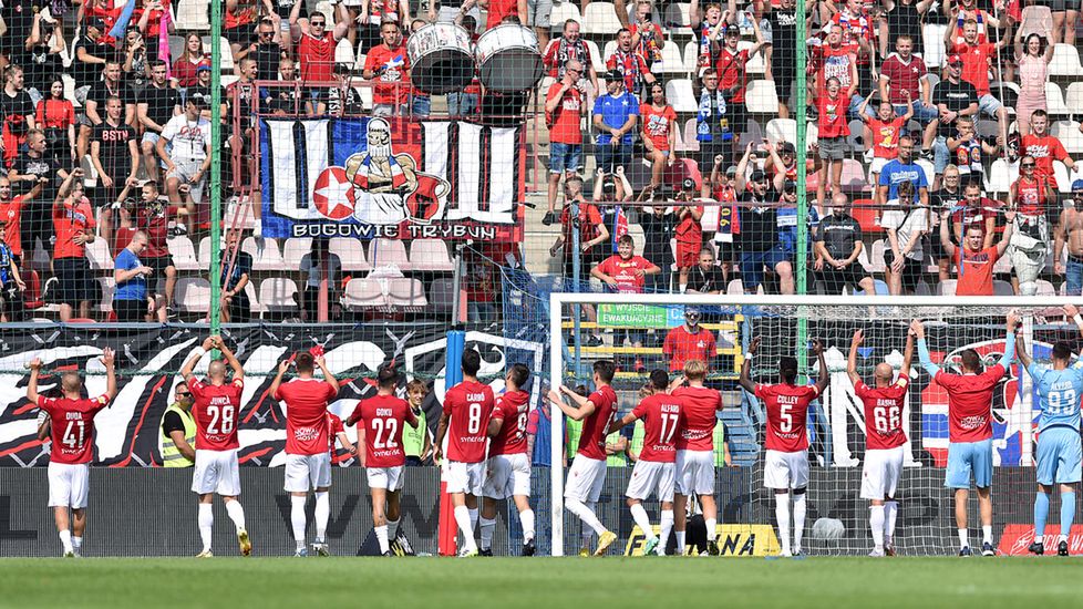 WP SportoweFakty / Krzysztof Porębski / Na zdjęciu: piłkarze Wisły Kraków