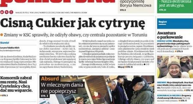 „Gazeta Pomorska” najchętniej kupowanym dziennikiem regionalnym. Tylko ona ma sprzedaż powyżej 10 tys. egz.