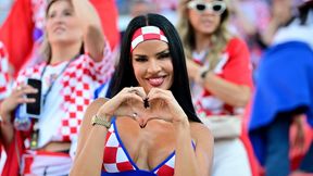 Nie mogło jej zabraknąć. Tak wystroiła się na mecz