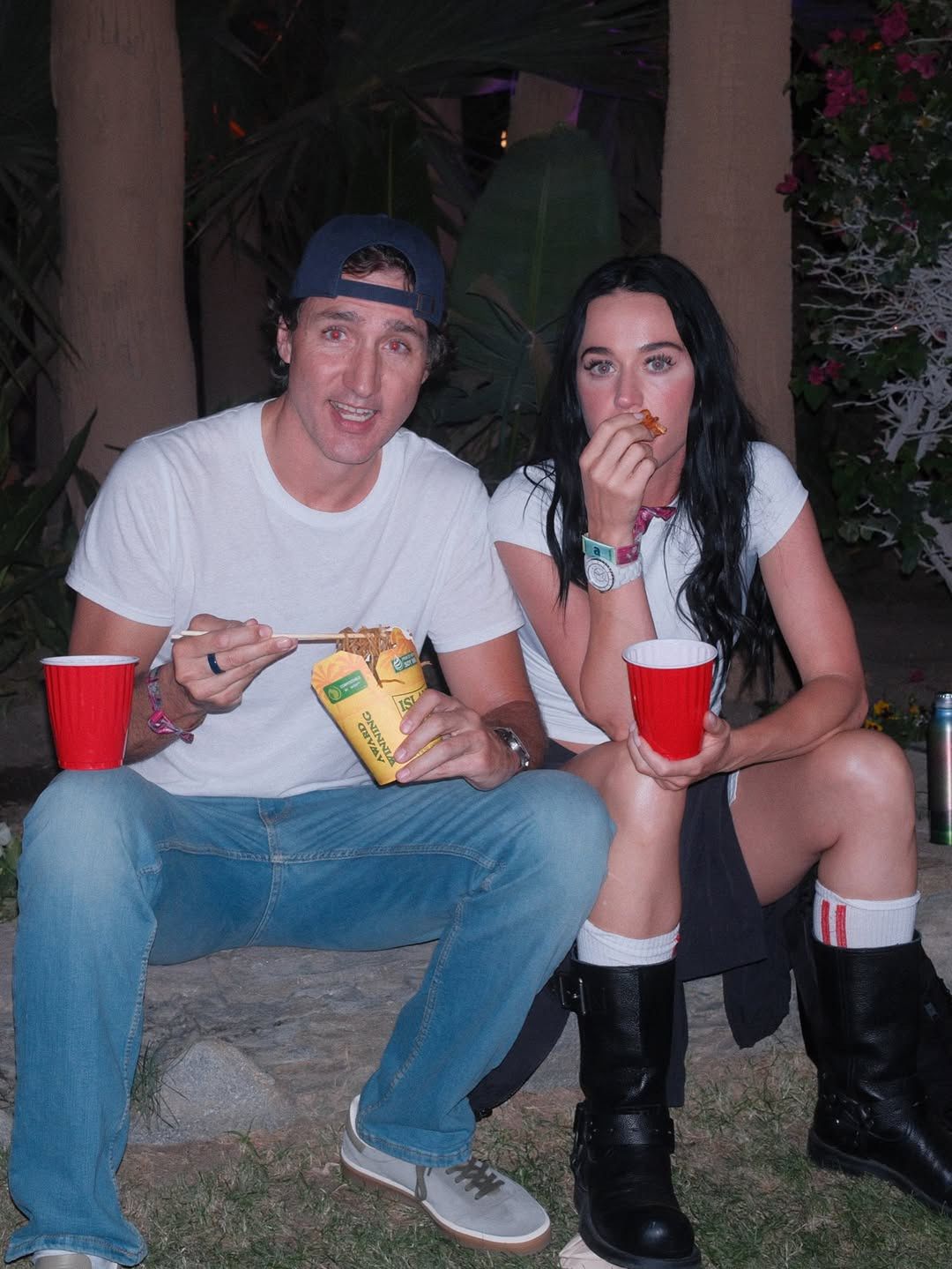 Katy Perry i Justin Trudeau na Coachelli