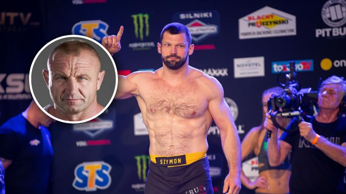   / KSW i Instagram / Na zdjęciu: Szymon Kołecki i Mariusz Pudzianowski (w kółeczku)