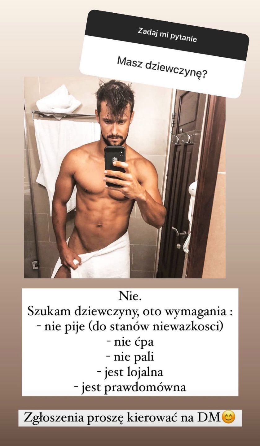 Mikołaj Jędruszczak szuka dziewczyny