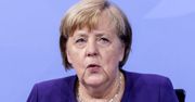 Angela Merkel zaliczyła drobną modową wpadkę. Zielony komplet nie zachwyca