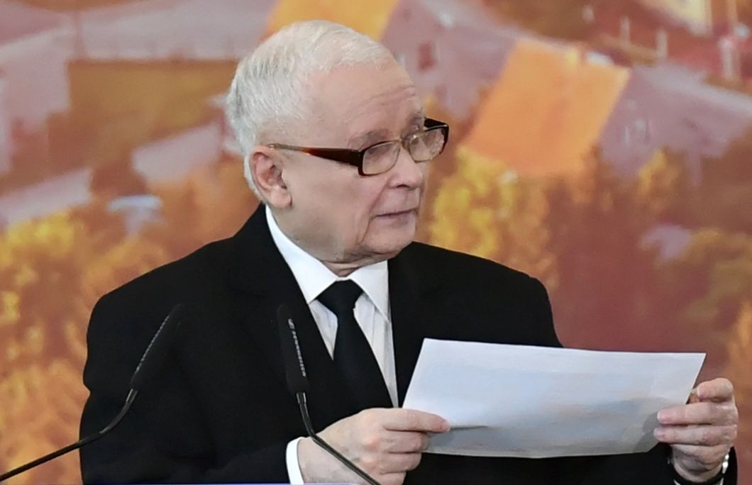 Jarosław Kaczyński w Janowie Lubelskim