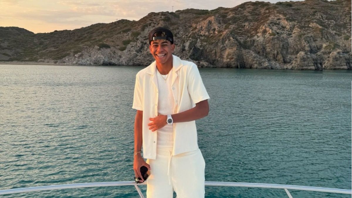 Lamine Yamal na wakacjach po Euro 2024