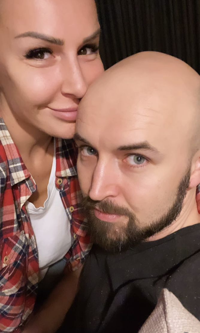 Blanka Lipińska z bratem