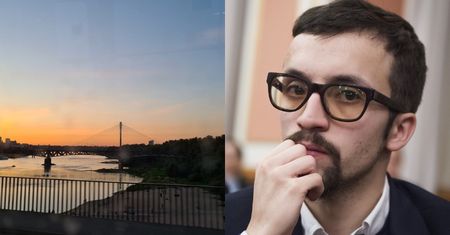 "Usportowiony" Samuel Pereira chwali się rowerową przejażdżką TRAMWAJEM: "Masz BRUDNE SZYBY w tym rowerze" (FOTO)