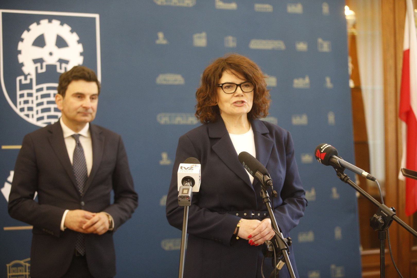 17.05.2025 ZABRZE
 BRIEFING WOJEWODY MARKA WOJCIKA WYZNACZENIE OSOB PELNIACEJ FUNCJE PREZYDENTA MIASTA 
 EWA WEBER
 FOT. MARZENA BUGALA-ASTASZOW/ /DZIENNIK ZACHODNI/ POLSKA PRESS