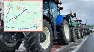Koszuty: Rolnicy dziś blokują „krajówkę”. Nawet 200 ciągników wyjedzie na drogę nr 11