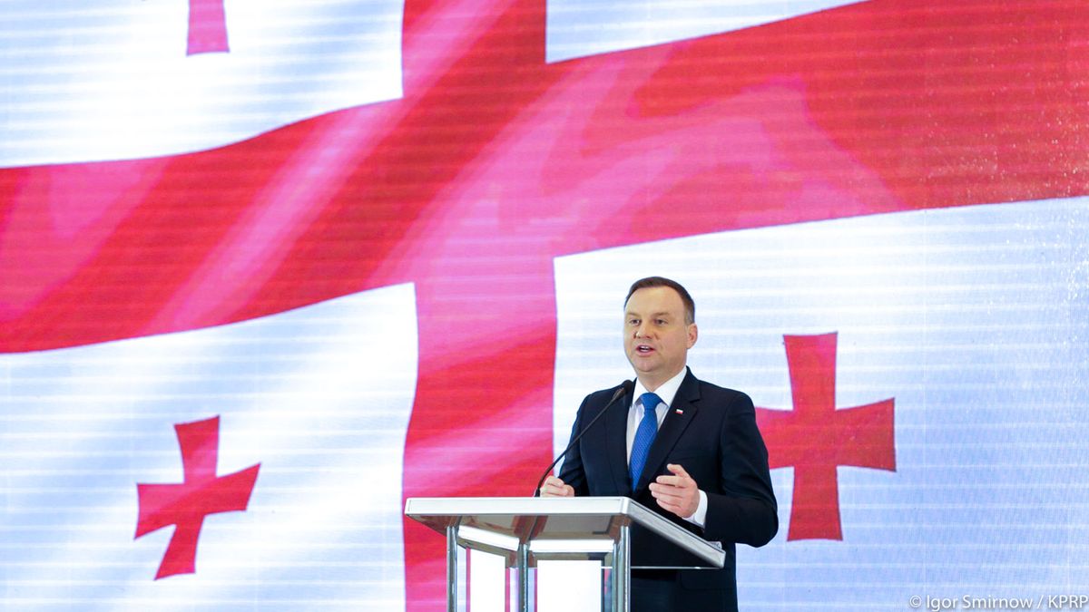 Prezydent Andrzej Duda uczestniczył w otwarciu Forum Ekonomicznego w Tbilisi
