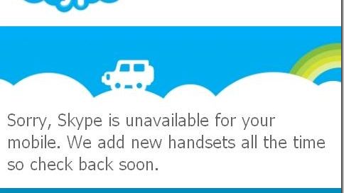 Skype dla Windows Mobile... wyparował! 1