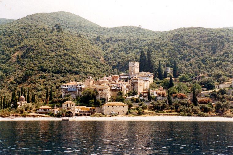 Monaster Dochiariu na półwyspie Athos