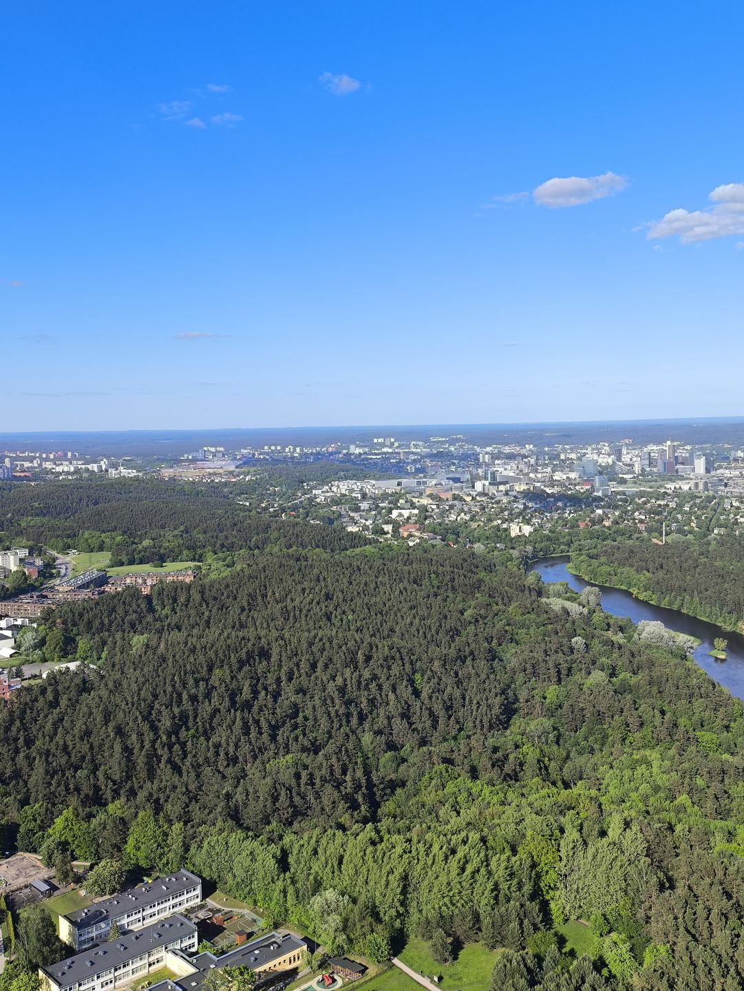 Widok na Wilno