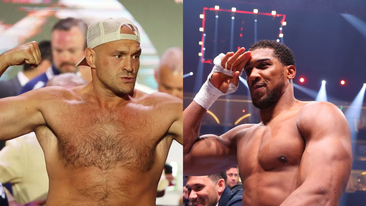 Getty Images / Richard Pelham / Na zdjęciu: Tyson Fury i Anthony Joshua