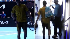 Niepokojące sceny z drugim tenisistą świata. Nagranie krąży już po sieci