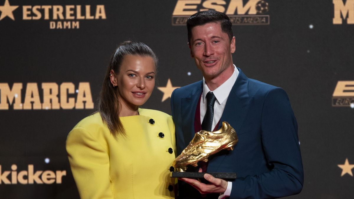 Getty Images / Adria Puig/Anadolu Agency / Na zdjęciu: Anna i Robert Lewandowscy