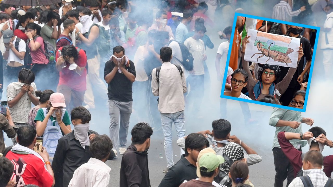 Policja użyła gazu łzawiącego. Przerażające sceny w Indiach