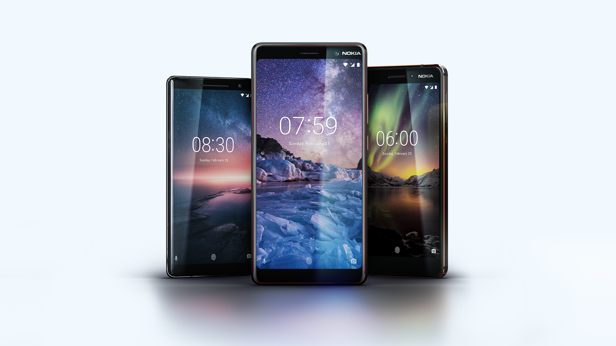 Dotychczasowe smartfony Nokii z serii Android One.