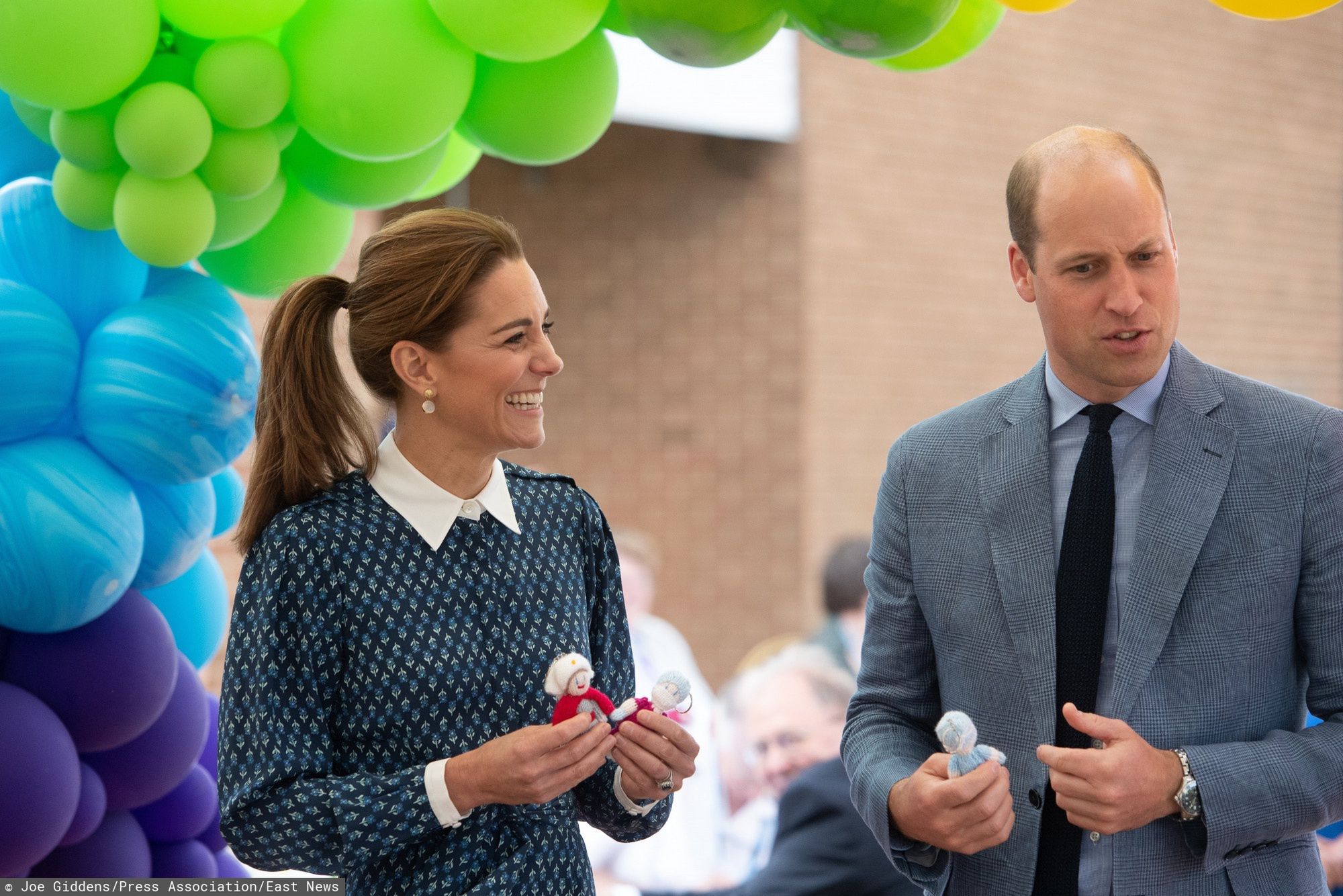 Książę William i Kate Middleton odwiedzają szpital w Norfolk