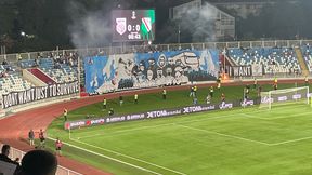 Zaczęli obrażać Legię. Nie uszanowali minuty ciszy