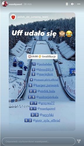 fot. Instagram Pawła Wąska