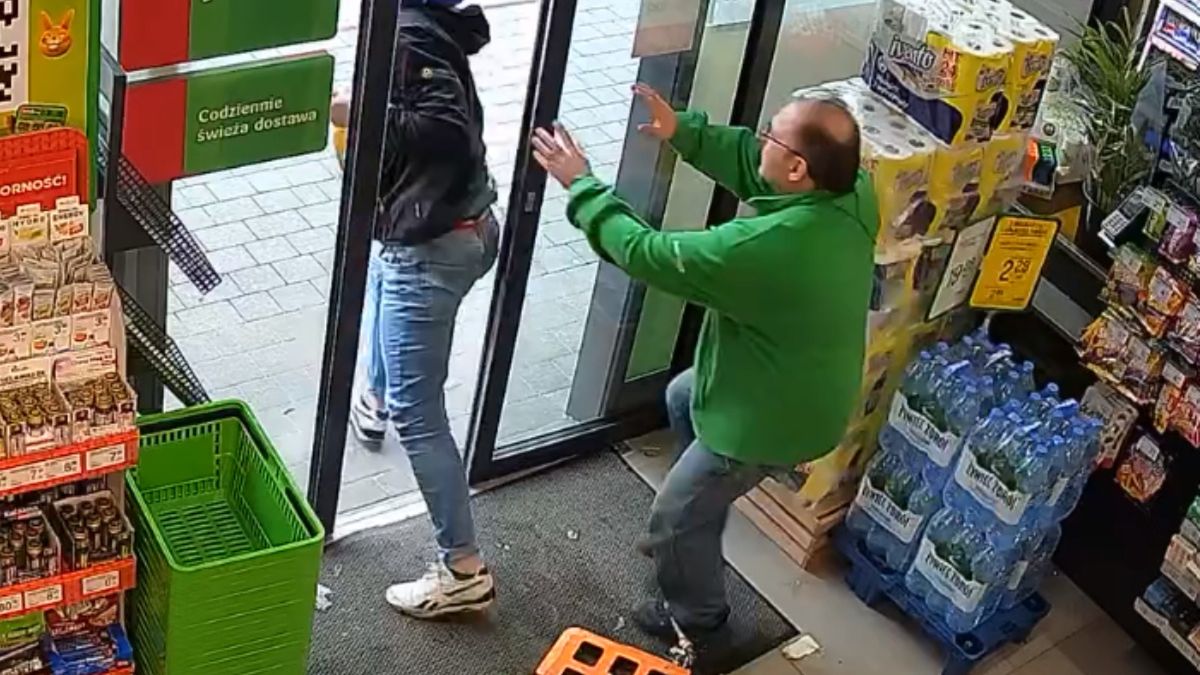 Pan Paweł ruszył w pościg za złodziejem