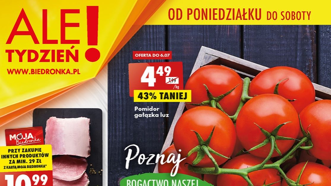 Biedronka gazetka od poniedziałku 4 [4.07 22]