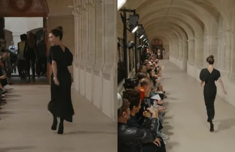 Victoria Beckham wybuchła płaczem po pokazie na Paris Fashion Week
