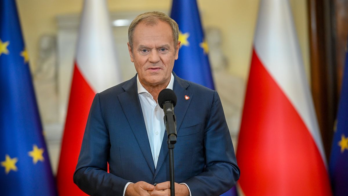 Warszawa, 29.10.2024. Premier Donald Tusk podczas konferencji prasowej po posiedzeniu rządu, 29 bm. w KPRM w Warszawie. (sko) PAP/Marcin Obara
