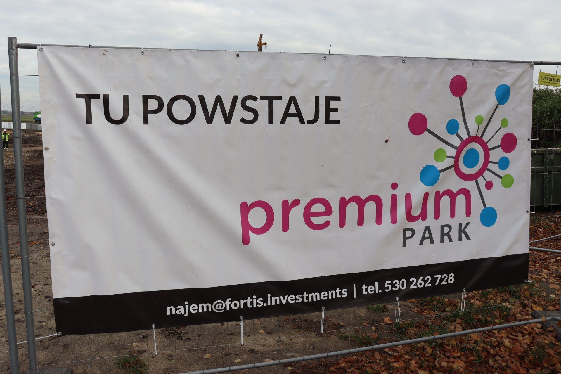 Trwa budowa pierwszej galerii handlowej w Łęczycy