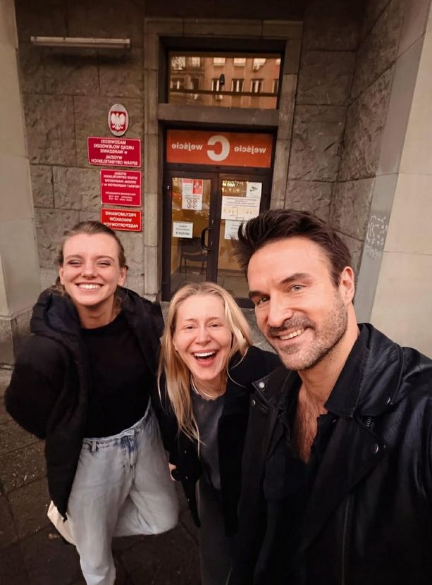 Natalia Krakowska, Katarzyna Warnke i Piotr Stramowski