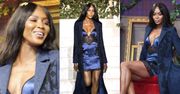 46-letnia Naomi Campbell w bieliźnie na wybiegu