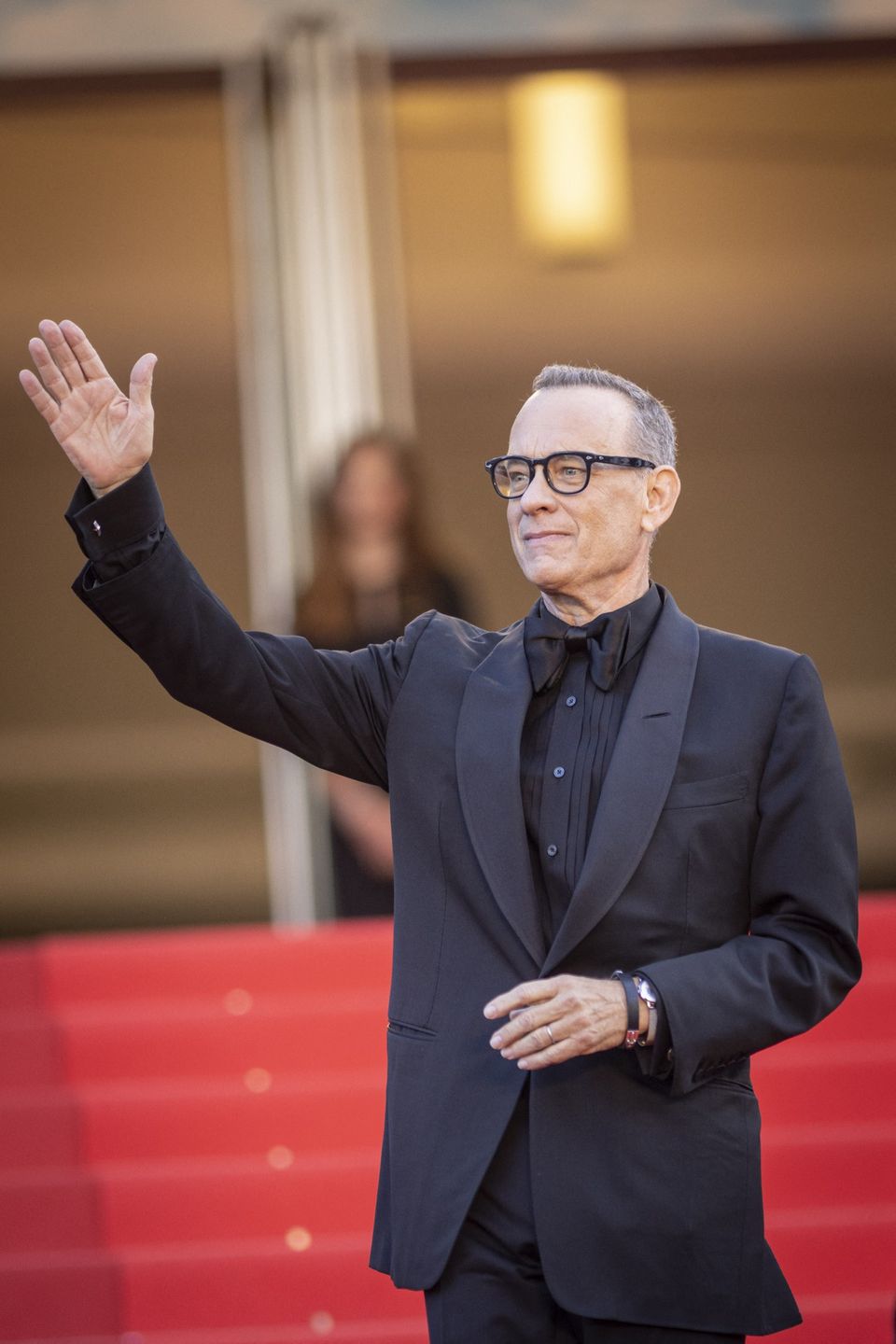 Tom Hanks na premierze filmu "Elvis"  w Cannes 2022
