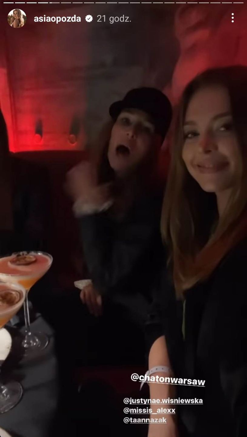 Joanna Opozda na imprezie