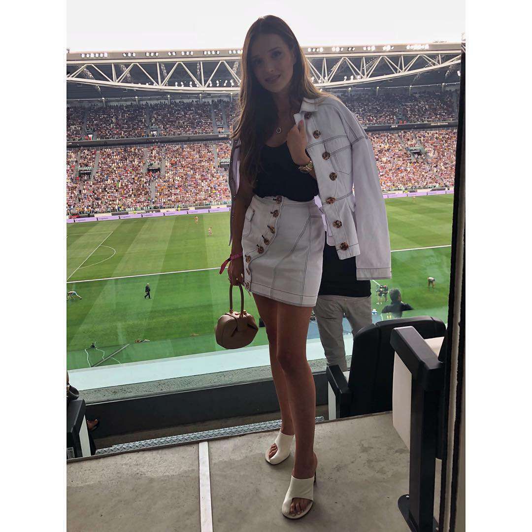 Marina Łuczenko i Cristiano Ronaldo