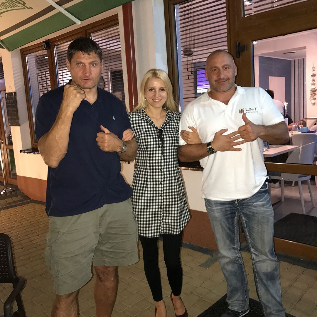Katarzyna Jackowska, Andrzej Gołota, Marcin Najman