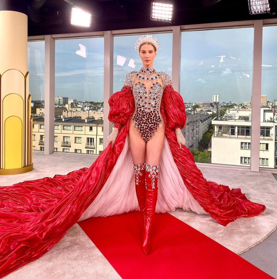 Agata Wdowiak - suknia narodowa na Miss Supranational 2022