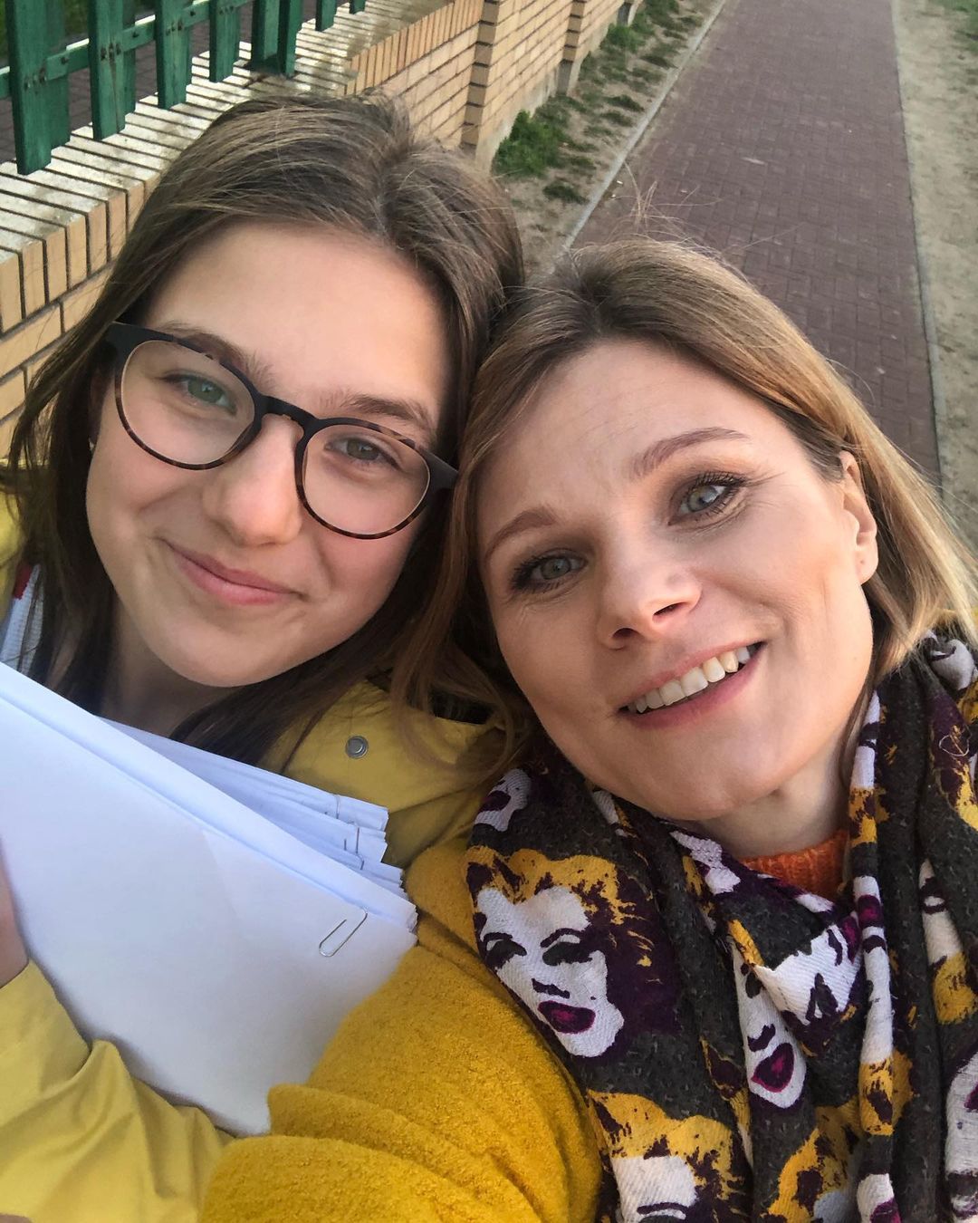 Anna Głogowska z córką Julią Gąsowską