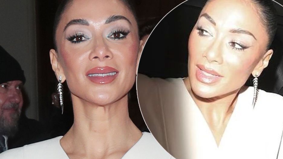 Nicole Scherzinger pokazała się w białej stylizacji. Uwagę przyciągała jej talia
