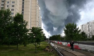 Ukraińskie drony trafiły magazyn paliw niedaleko Moskwy