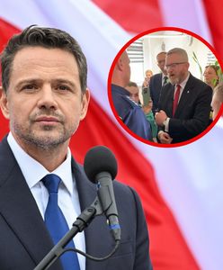 Trzaskowski przekłada spotkanie. W tle wtargnięcie Brauna do szpitala