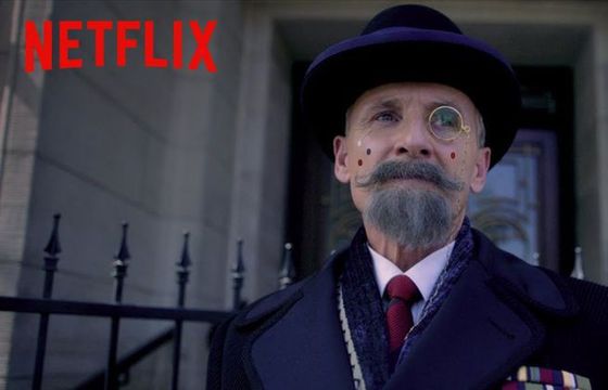 Piotr Fronczewski jak w filmie "Akademia Pana Kleksa" promuje film "The Umbrella Academy"