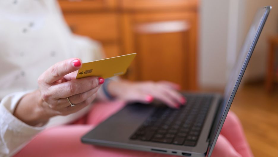 Woman using laptop and credit card for online shopping at home
Senior woman is making online payment holding credit card in hand and using laptop
online shopping, credit card, laptop, woman, buying, internet, technology, e commerce, payment, home, purchasing, retail, consumer, transaction, digital, finance, banking, secure, convenient, computer, keyboard, internet banking, shopping online, electronic commerce, senior, elderly, mature, female, customer, business, lifestyle, indoors, online shopping, credit card, laptop, woman, buying, internet, technology, e commerce, payment, home, purchasing, retail, consumer, transaction, digital, finance, banking, secure, convenient, computer, keyboard, internet banking, shopping online, electronic commerce, senior, elderly, mature, female, customer, business, lifestyle, indoors