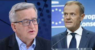 Komorowski: "PiS powinien być Tuskowi wdzięczny, a nie rzucać bezpodstawne kalumnie"