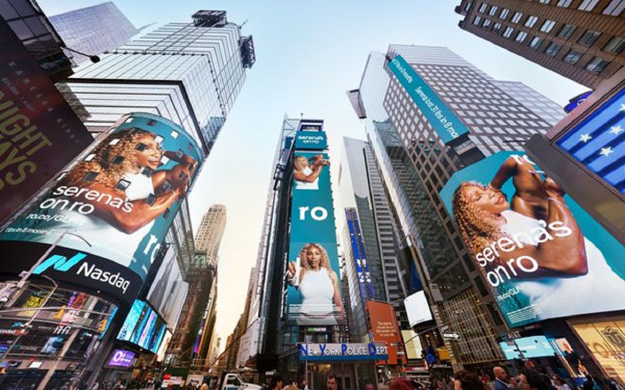 Serena Williams reklamuje firmę Ro