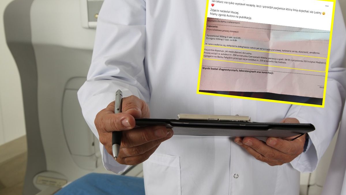 Lekarz sporządził nietypowy wypis 